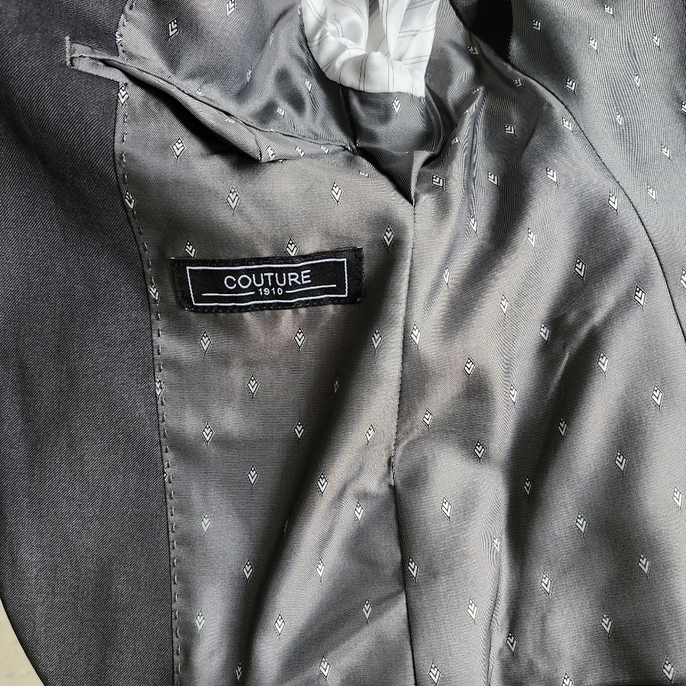 FABIAN Couture 1910 BOY’s Power Stretch Suit Separates in Charcoal - BLAZER 6B - Picture 15 of 16